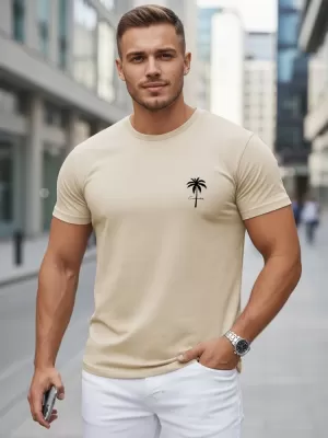 Herren-T-Shirt DSTREET NX5126R-BT BEIGE