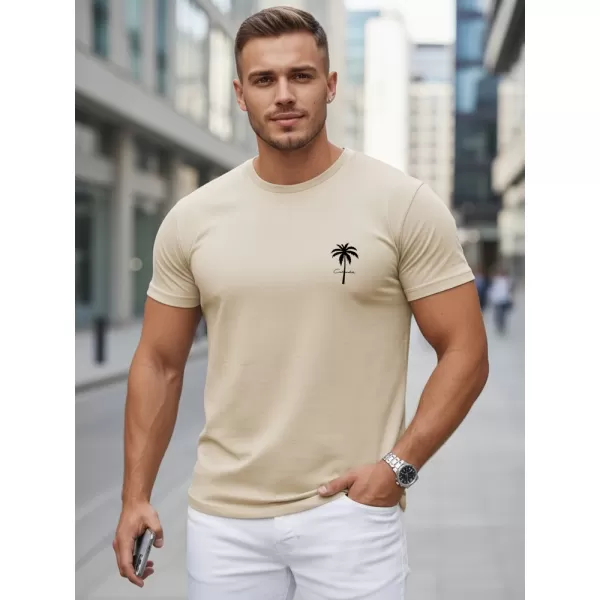  Herren-T-Shirt DSTREET NX5126R-BT BEIGE 