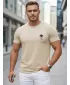 Herren-T-Shirt DSTREET NX5126R-BT BEIGE