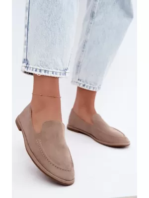 Damenmokassins BOTO 9889 KHAKI
