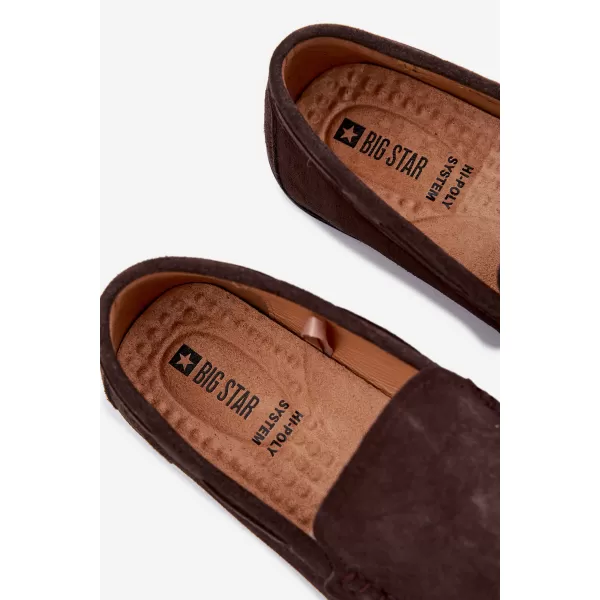  Herrenmokassins BIG STAR SHOES TT174202 BRAUN/BEIGE 