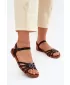 Damensandalen S.BARSKI KV61-6056 SCHWARZ