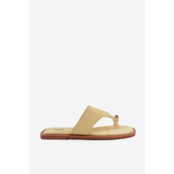  Damen-Flip-Flops BOTO JR12 GELB 