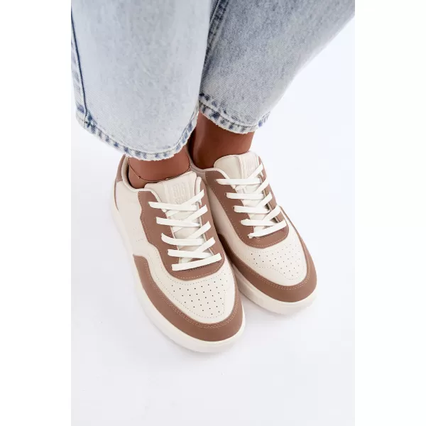  Damen-Sneaker BIG STAR SHOES UU274275 WEIß/BEIGE 