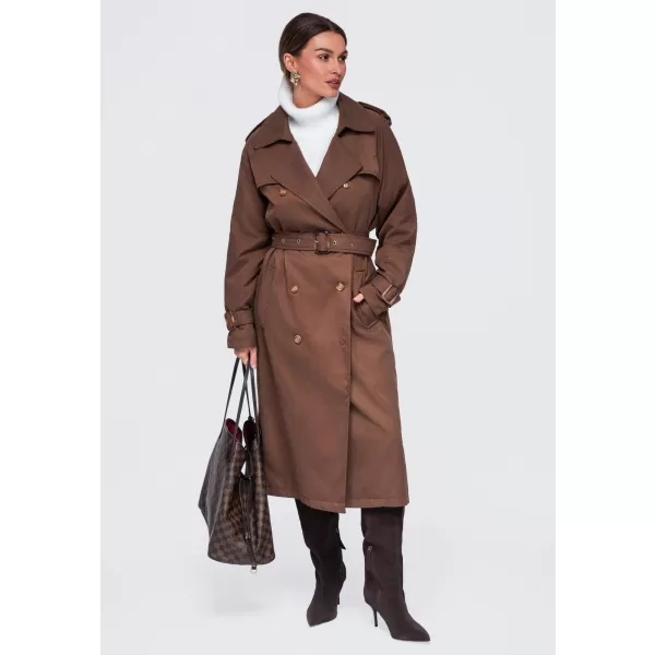  Damenmantel OMBRE OW-COLC-0121 BRAUN 