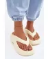 Damen-Flip-Flops BOTO SS-125 BEIGE