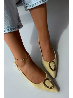 Damensandalen BOTO XL-23 GELB