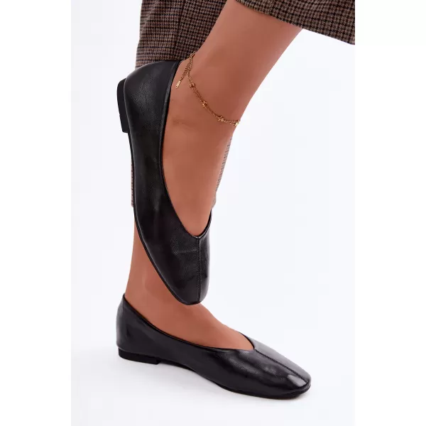  Ballerinas für Damen BOTO JH602P SCHWARZ 
