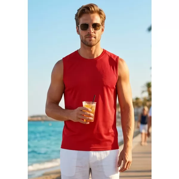  Sport-Tanktop für Herren MALFINI BREEZE 820 ROT 