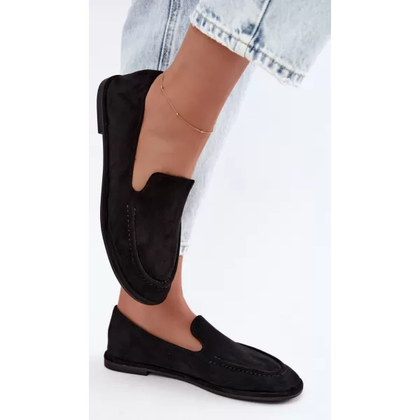  Damenmokassins BOTO 9889 SCHWARZ 