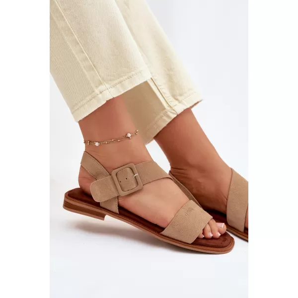  Damensandalen BIG STAR SHOES TT274491 BEIGE 