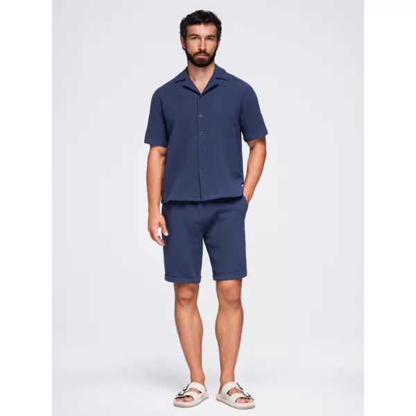  Herrenshorts OMBRE OM-SRCS-0207 MARINEBLAU 
