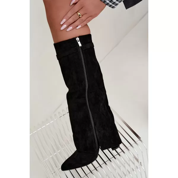  Damenstiefel BOTO CLS-657 SCHWARZE MATTE 