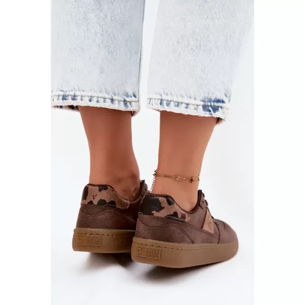  Damen-Sneaker BIG STAR SHOES UU274017 BRAUN/BEIGE 