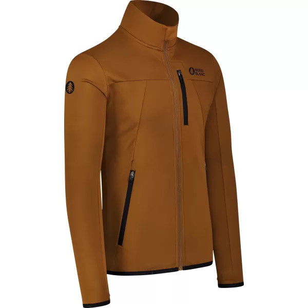  Powerfleece-Sweatshirt für Herren NORDBLANC MORASS NBSFM8335 BRAUN 