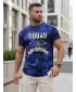 Herren-T-Shirt DSTREET NX2005R-RB-M BLAU