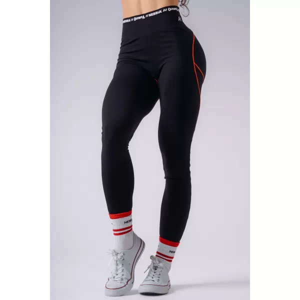  Leggings für Damen NEBBIA OLYMPIA HIGH-WAIST 935 SCHWARZ 