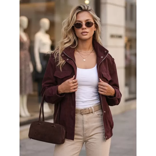  Damenjacke DSTREET TY5915 BURGUND 