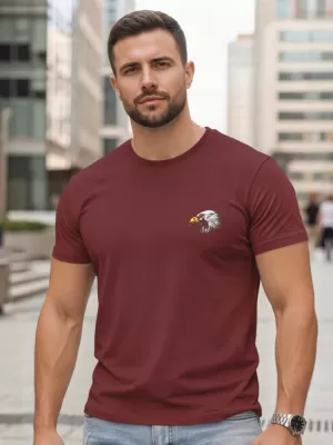 Herren-T-Shirt DSTREET NX0148R-BU BURGUND