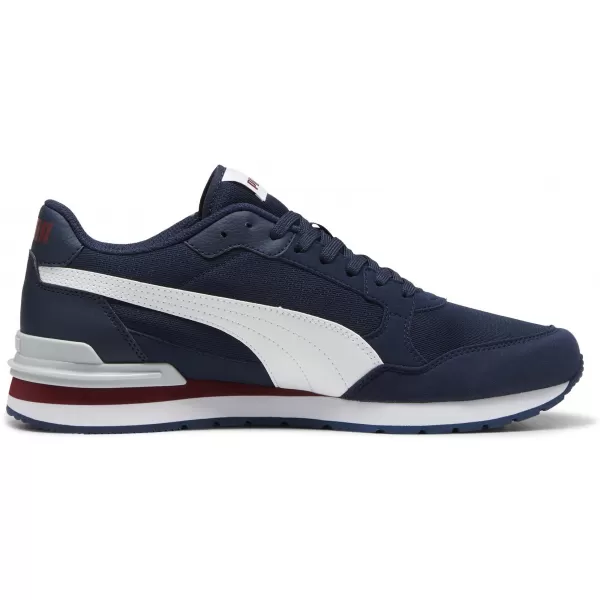  Stiefel PUMA ST RUNNER V4 MESH 39966602 CLUB NAVY/ CLUB NAVY/PUMA WHITE/TEAM REGAL RED/PLATINUM GREY 