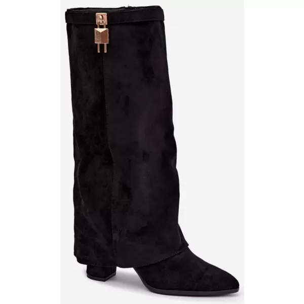  Damenstiefel BOTO NS617P SCHWARZ 