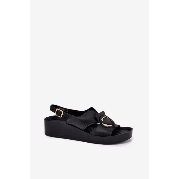  Damensandalen S.BARSKI KV51-031 SCHWARZ 