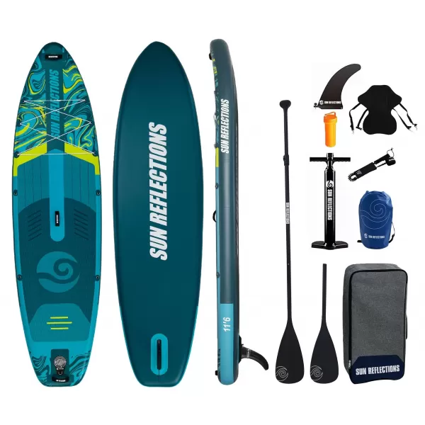  Paddle-Board SUN REFLECTIONS XXL 116 Combo SMARAGD 