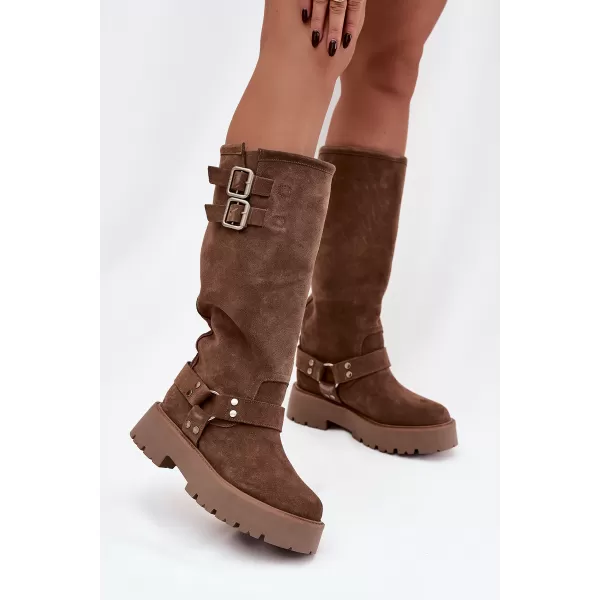  Damenstiefel BIG STAR SHOES OO274A182 BEIGE 