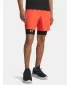 Herrenshorts UNDER ARMOUR VANISH WOVEN 6IN SHORTS 1373718-690 ROT
