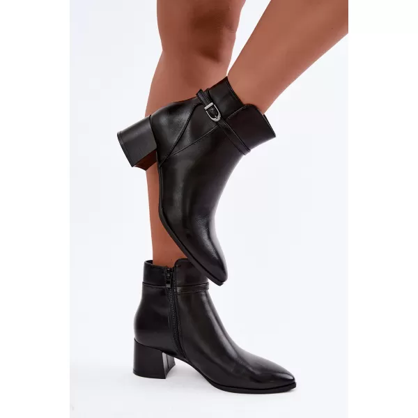  Dame-Stiefeletten SERGIO LEONE BT-33 SCHWARZ 