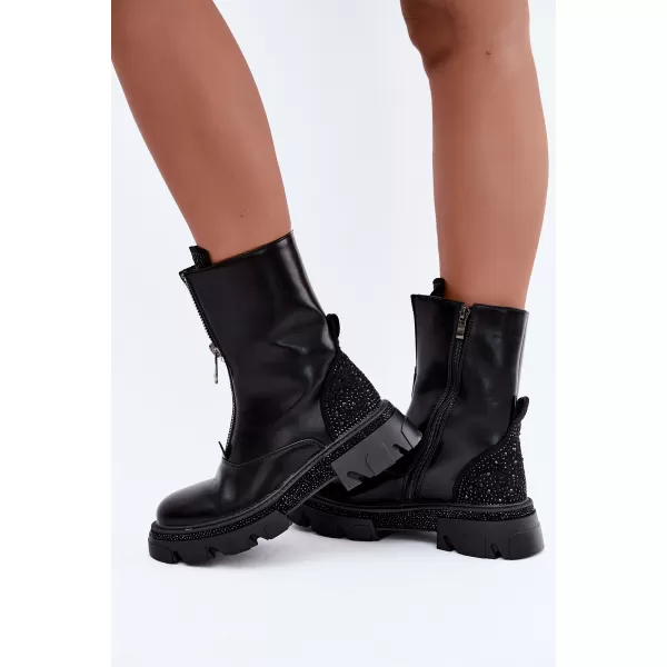  Damenschuhe BOTO C-348 SCHWARZ 
