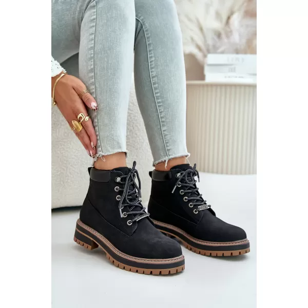  Damen-Stiefeletten BIG STAR SHOES OO274A290 SCHWARZ 