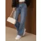 Damenhosen DSTREET UY3126 BLAU