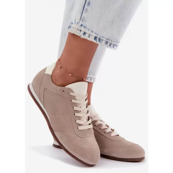  Damen-Sneaker ZAZOO N1414/528/1098 BEIGE 
