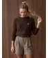 Damenpullover DSTREET MY2674 BRAUN