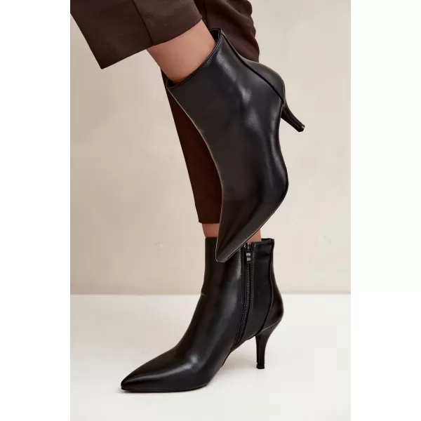  Damen-Stiefeletten BOTO 2905A SCHWARZ 