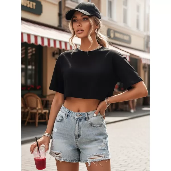  Damenbluse DSTREET RY2496 SCHWARZ 