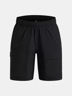 Shorts für Jungen UNDER ARMOUR UA B UNSTOPPABLE WOVEN SHORT 6009307-001 SCHWARZ