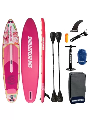 Paddle-Board SUN REFLECTIONS Multi 124 Minicombo SANFTES ROUGE