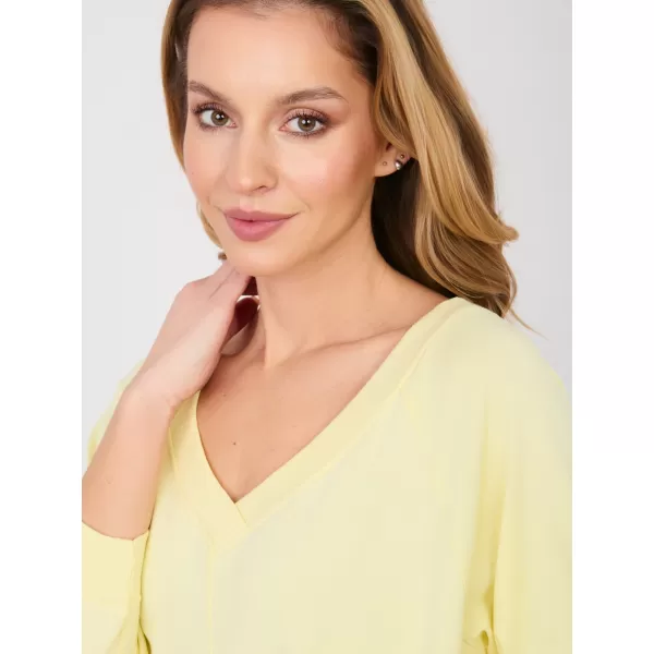  Kleid BASIC FEEL GOOD RV-SK-7203.35P LEUCHTEND GELB 