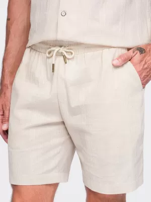 Herrenshorts OMBRE OM-SRCS-0209 CREME