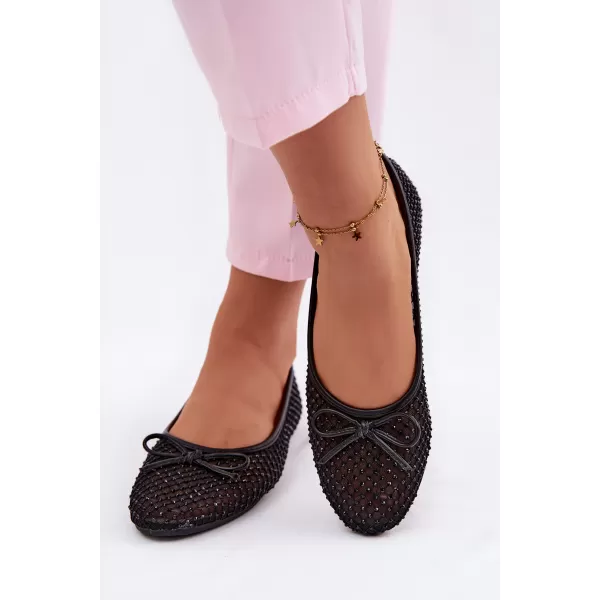  Ballerinas für Damen VINCEZA 62270 SCHWARZ 