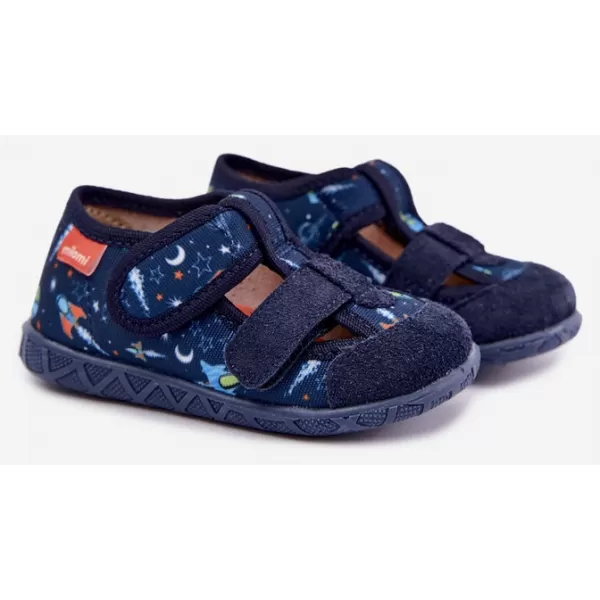  Kinderhausschuhe MILAMI 118/BR-33 BLAU 