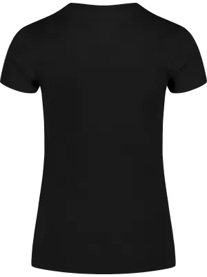 Damen-T-Shirt NORDBLANC STARLIGHT NBSLT8176 SCHWARZ