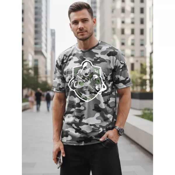  Herren-T-Shirt DSTREET NX2003R-SL-M HELLGRAU 