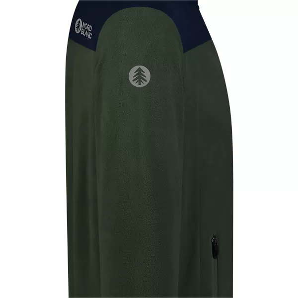  Leichtes Fleece-Sweatshirt für Herren NORDBLANC CRACKLE NBSFM8373 GRÜN 