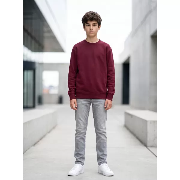  Kinder-Sweatshirt MALFINI CREW 427 GRANAT 