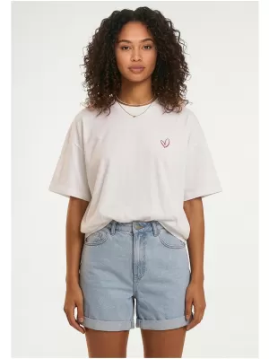 Damen-T-Shirt URBAN CLASSICS TB8754 WEIß