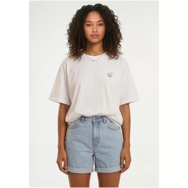  Damen-T-Shirt URBAN CLASSICS TB8754 WEIß 