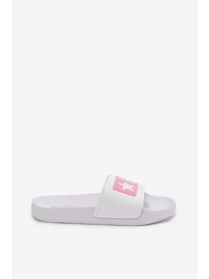 Kinderhausschuhe BIG STAR SHOES TT374A002 ROSA/WEIß